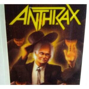 Antrax 1987 Among The Living Tour Vintage Backstage Pass Original Heavy Metal